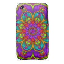Dekorativt fall för kaleidoscopeiPhone 3 Iphone 3 Case-mate Fodraler
