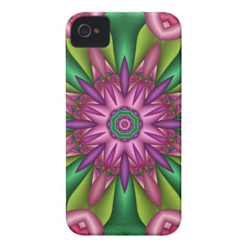 Dekorativt fodral för fantasiblommaiPhone 4 iPhone 4 Case-Mate Case