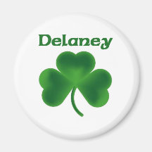 Delaney Shamrock Kylskåps Magneter
