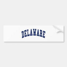 Delaware högskola bildekal