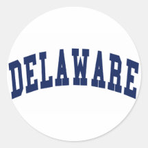 Delaware högskola klistermärke