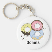 Delectable Donuts Nyckel Ring