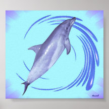 Delfin Affischer