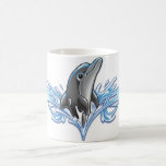 Delfinstänkmugg