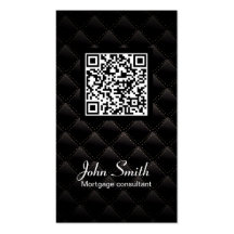 Deluxe QR kodifierar intecknar agentvisitkorten