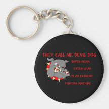 Dem appell mig djävulenhund nyckelringar