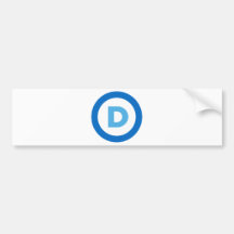 Demokrater Bildekal