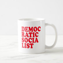 Demokratisk socialist kaffe mugg