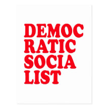 Demokratisk socialist vykort