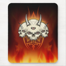 Demonisk döskallar musmattor
