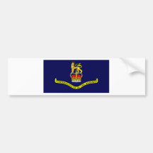 Den allmänna flagga för Bahamas regulator Bildekal