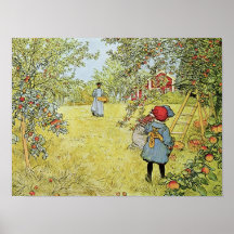 Den Apple skörden Affisch