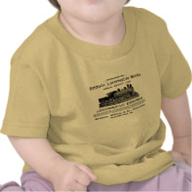 Den Baldwin lokomotivet fungerar 1895 T-shirt