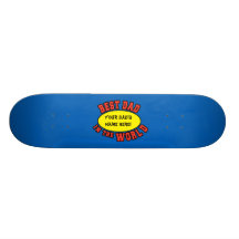 Den bäst pappan i världen skräddarsy fars dag skate board deck