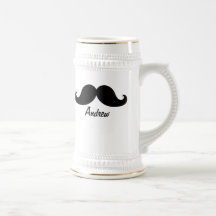 DEN BÄST SVART MUSTASCHPERSONLIGEN KAFFE MUGGAR