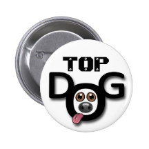 Den bästa hunden knäppas emblem pins