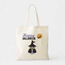 Den Batty Halloween totot hänger lös Tygkassar