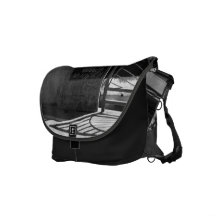 Den Baum cykeln överbryggar undertecknar Messenger Bag