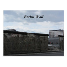 Den Berlin väggen Vykort