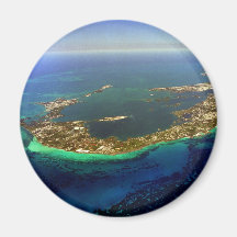Den Bermuda antennen fotograferar Kylskåps Magneter