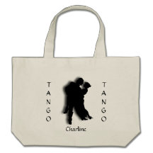 Den beställnings- totot för TangodansSilhouette hä Tote Bags