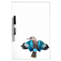 Den blått påskyndade Kookaburra torra raderingen s Dry Erase Boards