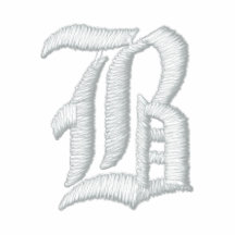 Den Bnice "B" ullbeklädnaden klår upp Broderade Track Jacket