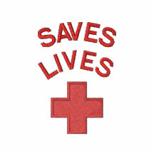 Den broderade medicinska lifesaveren sparar liv