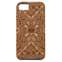 Den bruna bandanaen Iphone 5 täcker iPhone 5 Case-Mate Cases