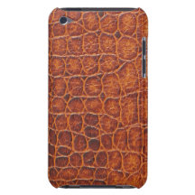 Den bruna krokodilen flår anpassadeipod touch case