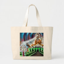 Den Buddha totot hänger lös Tote Bag
