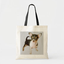 Den ChihuahuaCutie totot hänger lös Tote Bags