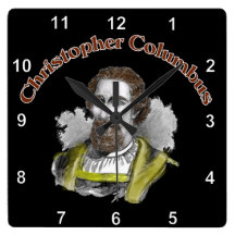 Den Christopher Columbus väggen tar tid på Vägg Klockor