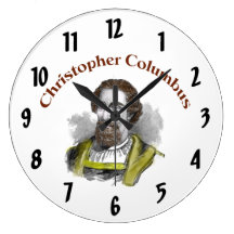 Den Christopher Columbus väggen tar tid på Väggklockor