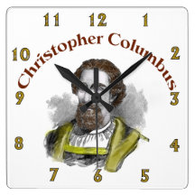 Den Christopher Columbus väggen tar tid på Väggklockor