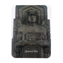 Den Cleveland Ohio souvenir överbryggar förmyndare