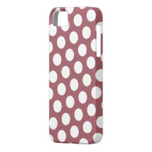 Den dammiga ron Polka-Pricker fodral för iPhone 5 iPhone 5 Cases