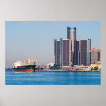 Den Detroit renaissancen centrerar Affischer