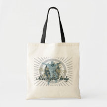 Den din flyttningen förkroppsligar dansTshirts och Tote Bags