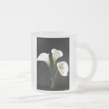 Den eleganta Callaliljan blommar 10 Kaffe Kopp