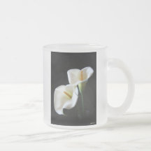 Den eleganta Callaliljan blommar 13 Kaffe Koppar