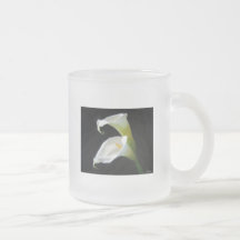 Den eleganta Callaliljan blommar Painterly 8 Mugg
