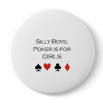Den enfaldiga pojkepoker är för flickaT-tröja