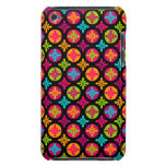 Den färgrika blommigten cirklar mönsterdesign iPod Case-Mate fodraler