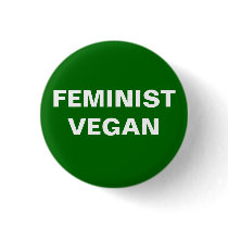 Den feministiska veganen knäppas