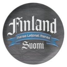 Den Finland Ihanaa Leijonat varven pläterar Tallrik