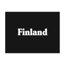 Den Finland klassikern utformar Vykort