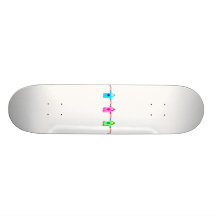 Den formade babyen pryder med pärlor armbandet skate board deck