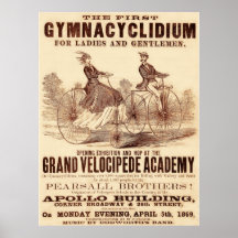 Den första Gymnacyclidiumen (1869). Print