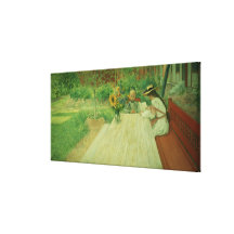 Den första Kursen, 1903 Canvasduk Med Gallerikvalitet